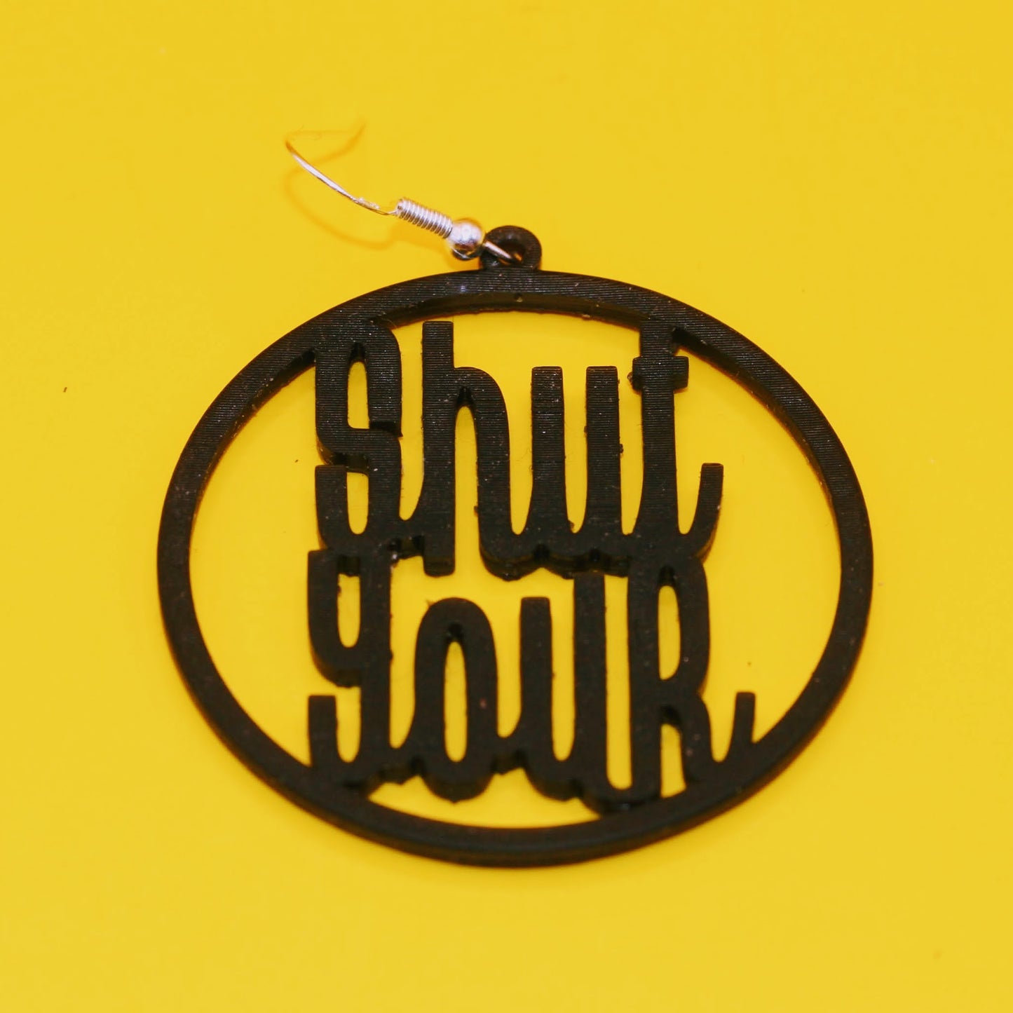 Shut Your Cake Hole Earring Pair