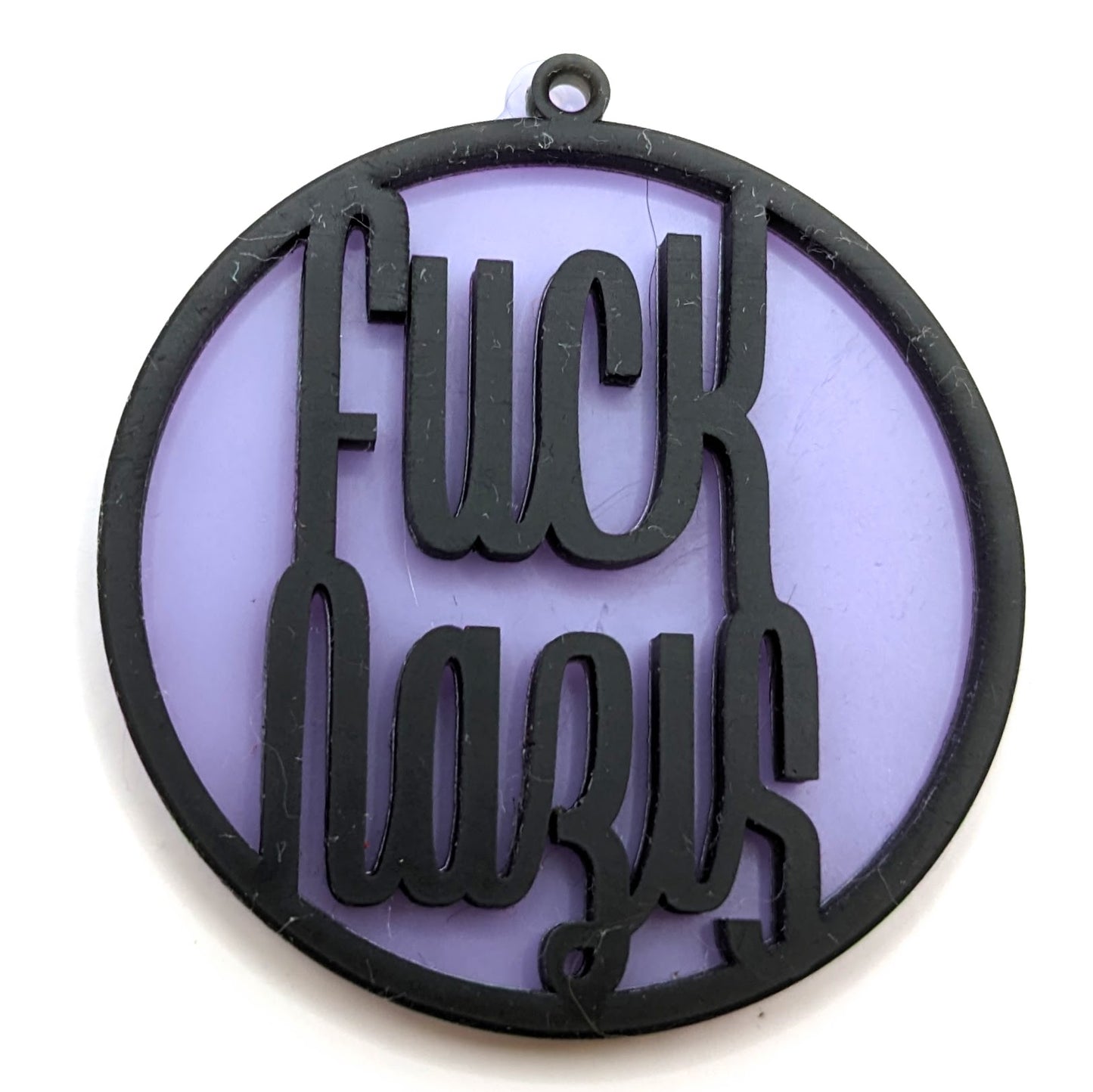 Fuck Nazis Earring