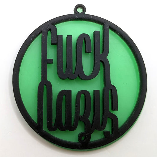 Fuck Nazis Earring