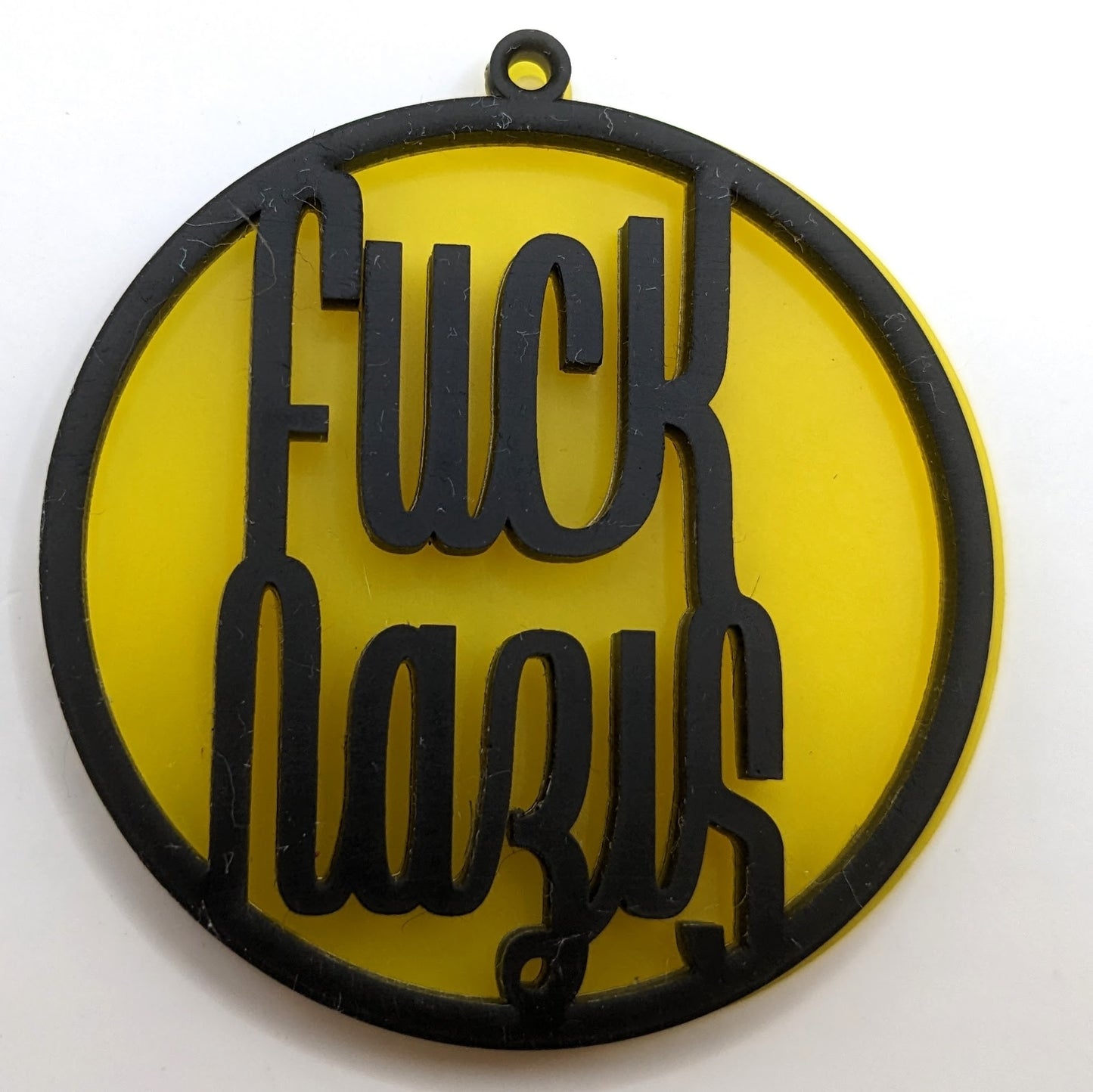 Fuck Nazis Earring