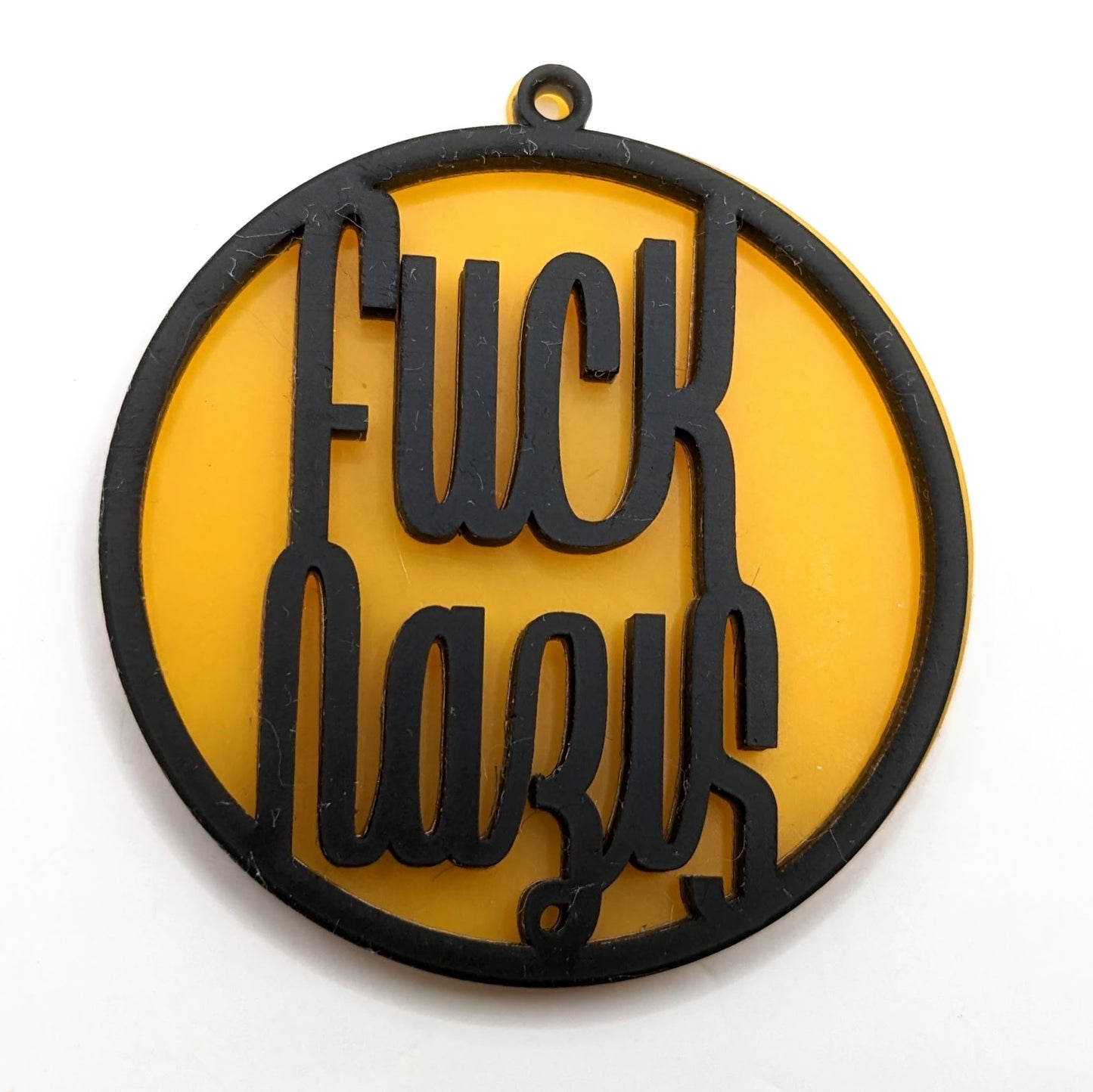 Fuck Nazis Earring