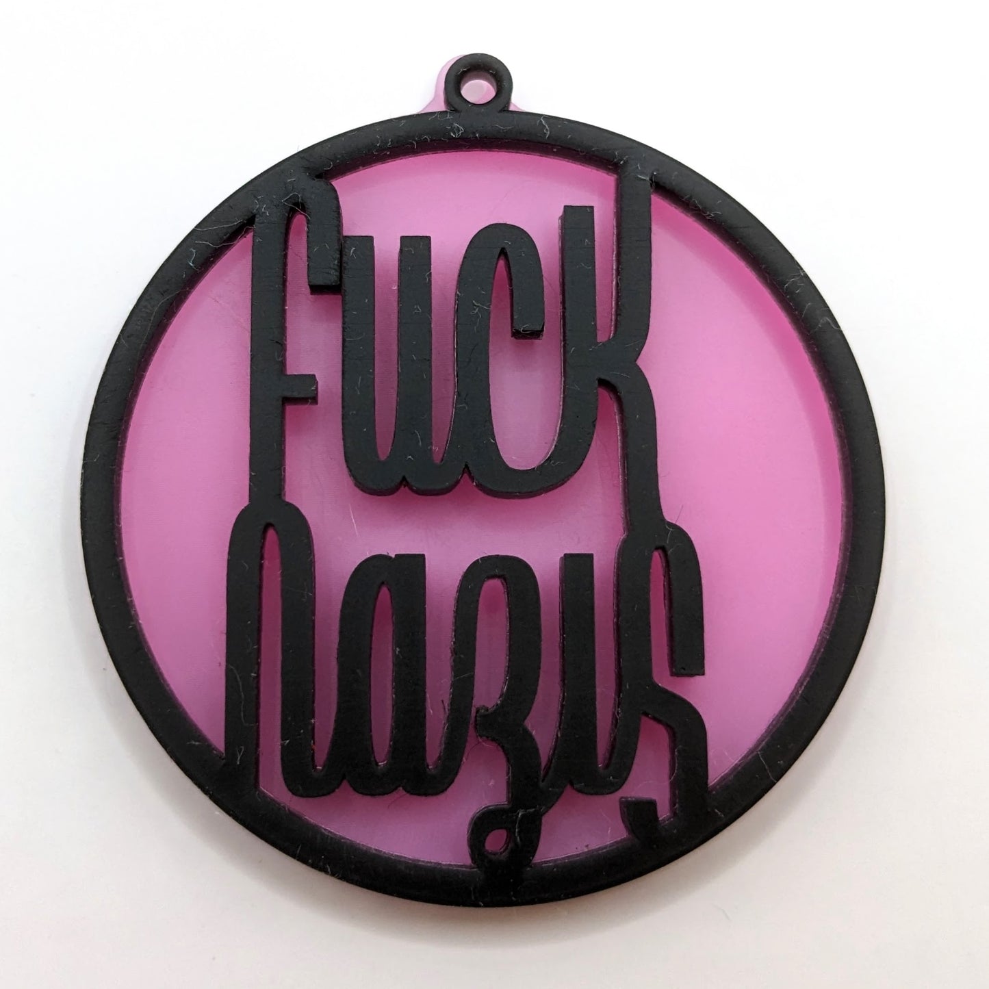 Fuck Nazis Earring