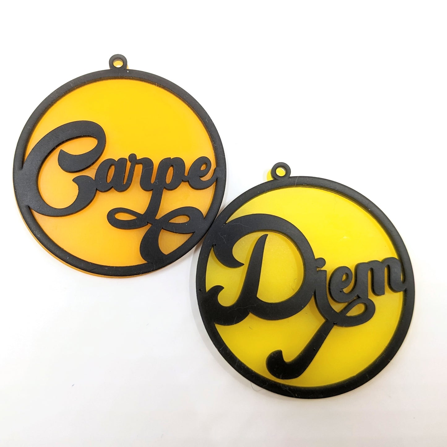 Carpe Diem Cursive Pair