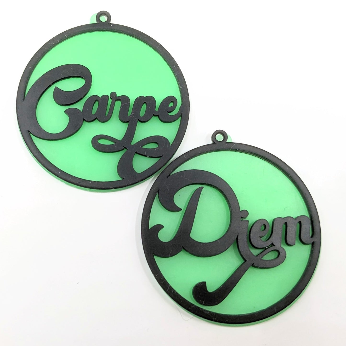 Carpe Diem Cursive Pair