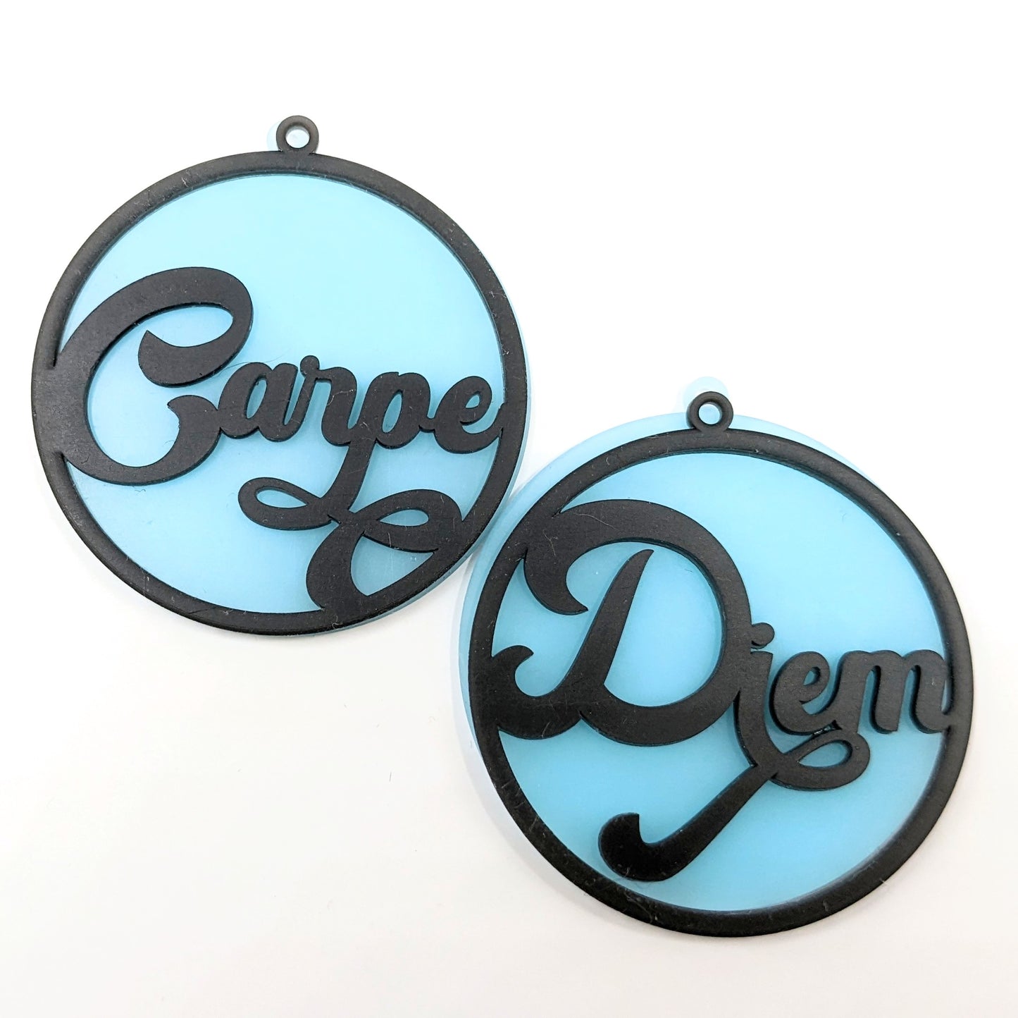 Carpe Diem Cursive Pair
