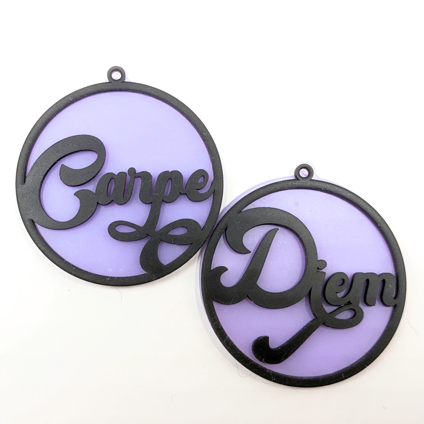 Carpe Diem Cursive Pair