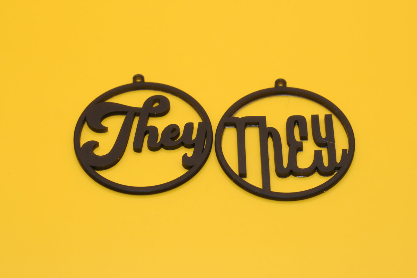 They Pronoun Earrings